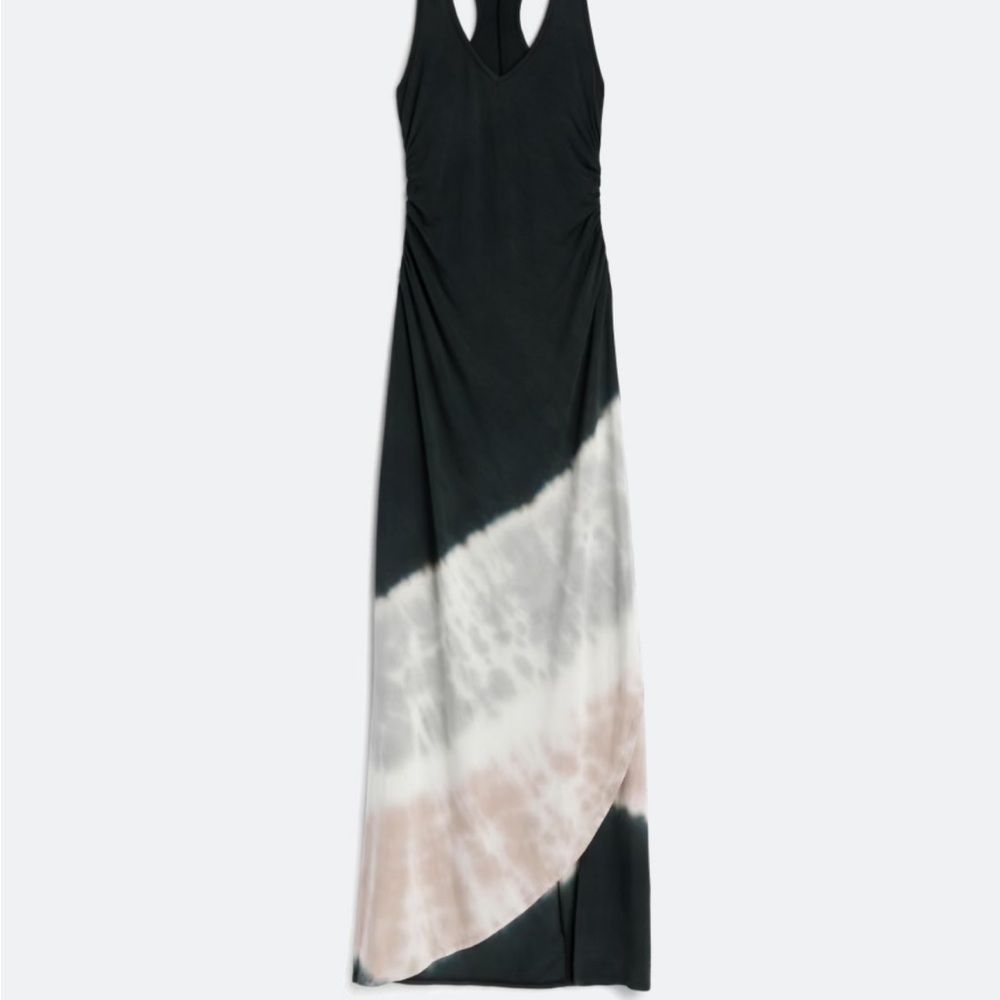 River+Sky Black and Cream Maxi Dress NWT